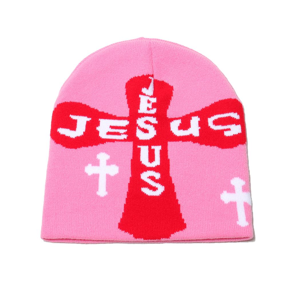 Autumn and Winter New Beanie Wool Hat Cold-proof Knitted Hat Trendy Versatile Warm Jacquard Hat for Men and Women