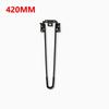 1/4Pcs 32/43/50Cm Clamp On Wrought Iron Table Legs Folding Table Legs Rust Proof Sturdy And Durable Screws Included
