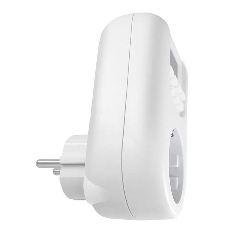 Eu Plug Timer Switch Digital Power Socket Energy Saving Adjustable Kitchen Timer Outlet Week Hour Programmable Timing Socket