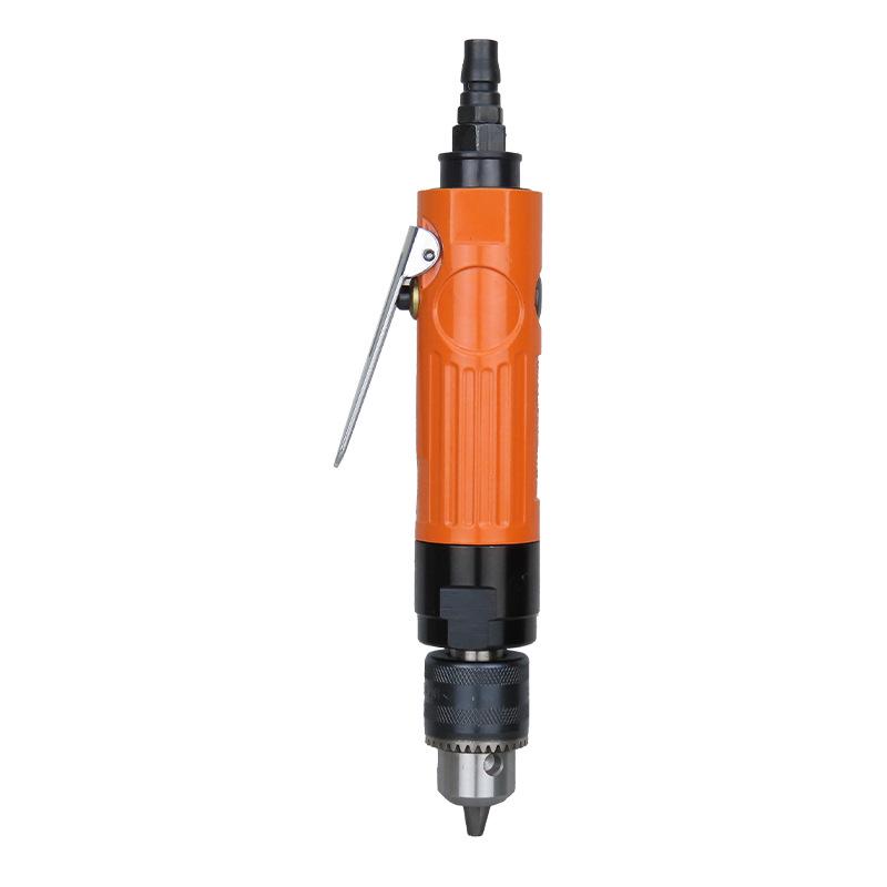 Gaobao 3/8" Industrial Pneumatic Air Drill, 10mm Straight Handle, Lightweight Air-Powered Wood Drilling Tool