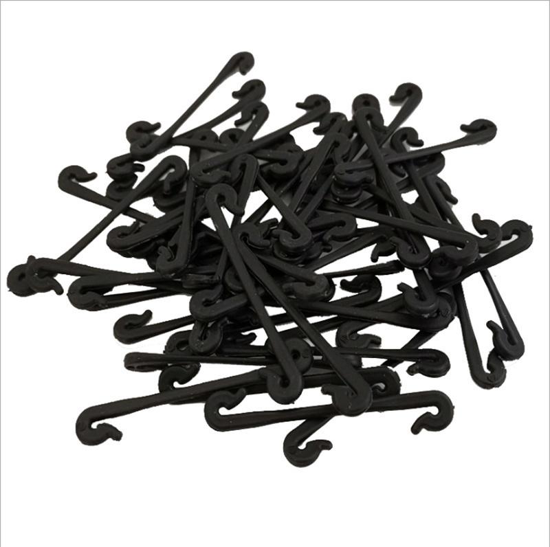 50pcs/bag Garden Plants Bundled Buckle Grape Vines Vegetable Strapping Clips Greenhouse Vegetables Stems Fixing Ring Fasteners Tool