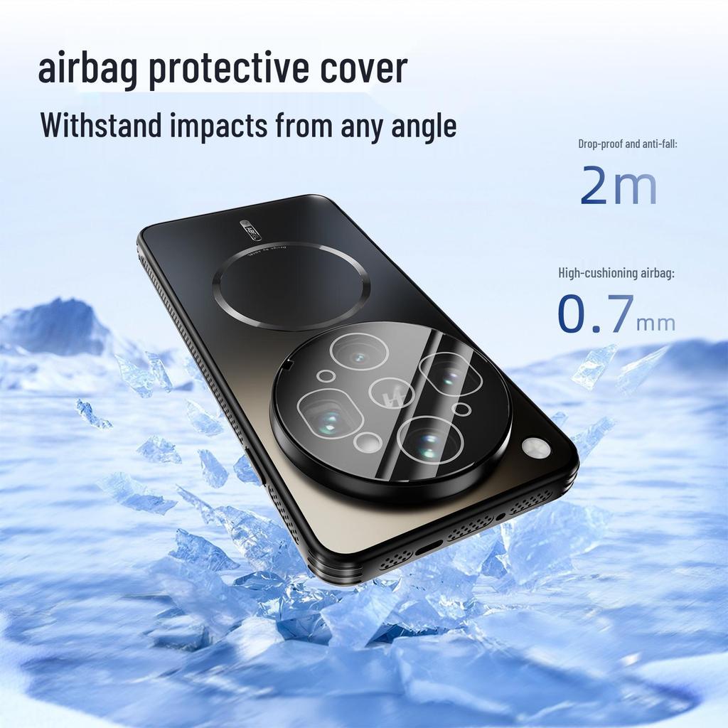 OPPO Find X9 Ultra/Pro Magnetic Frosted Full Coverage Anti-Drop Heat Dissipation Case