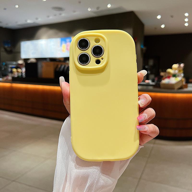 Durable Soft Silicone Case for Apple 15 Pro Max, 14, 13, 12, 6S - Anti-Drop, Frosted Finish