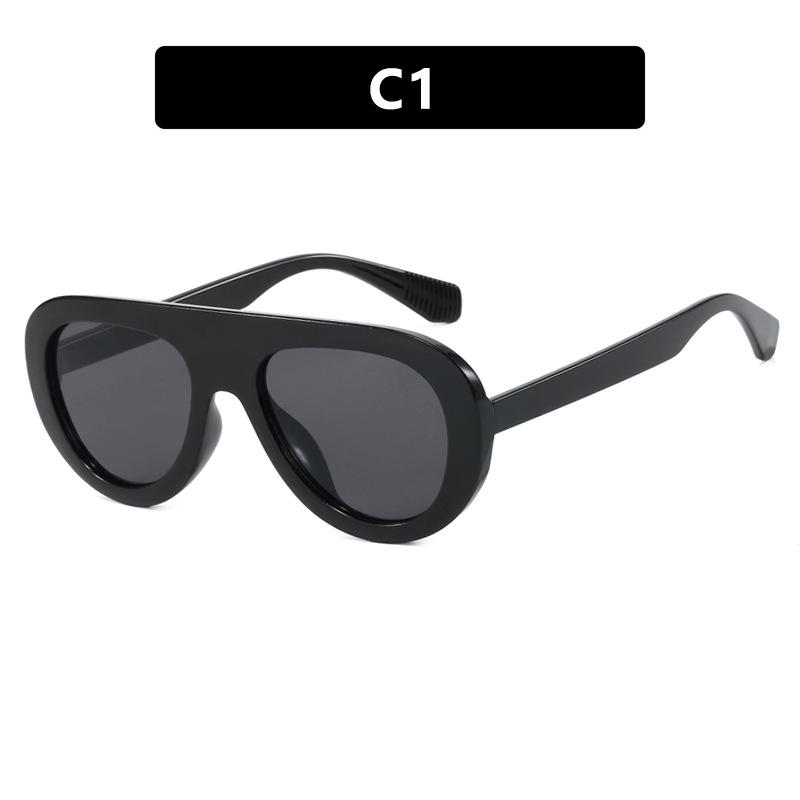 Small Frame Toad Round Sunglasses, The Same Style, Fashionable Personalized Sunglasses, Sunglasses, Advanced Sense