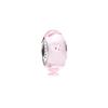 Heart Shaped Bubble Glass Pendant Women's Pink 791632PCZ