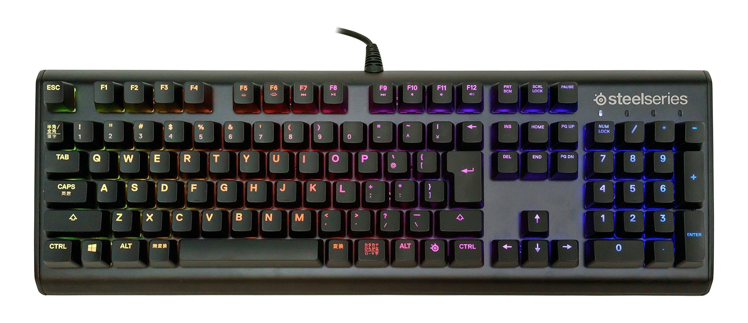 

[Official Japanese Product] SteelSeries APEX M750 JP Mechanical Keyboard (Japanese Version) 64684