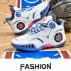 Kobe Basketball Shoes Men's High-top Older Children's Youth Sneakers Non-slip and Breathable Primary School Children's Men's Air Cushion Sneakers