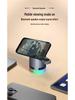 Multifunctional Bluetooth Speaker with 15W Wireless Magnetic Power Bank, Hi-Fi Sound Quality, Long Battery Life, and Watch Wireless Charging