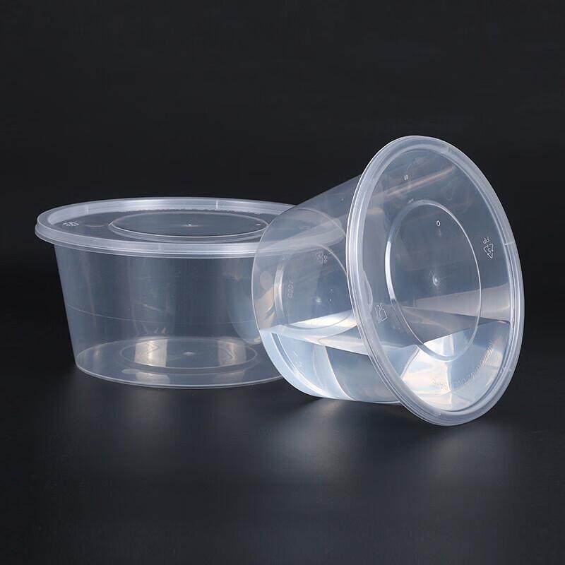 Disposable Transparent Food Containers with Lids