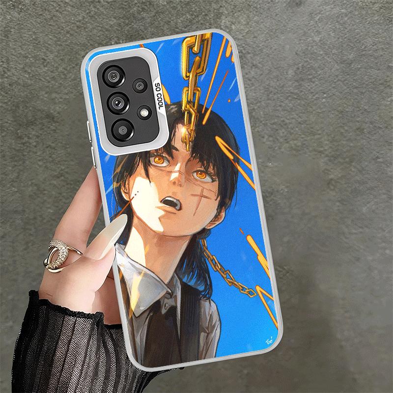 Anime Character Yoru War CSM Soft Phone Case for Samsung A17 A16 A15 A14 A13 A57 A56 A55 A54 A53 A37 A36 A35 A34 A33 A26 A25 A24