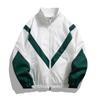 Spring and Autumn Jacket Men's Youth Sports Top Casual Stand-Up Jacket Men's Clothing Insert Color Reflective Strips Versatile Men
