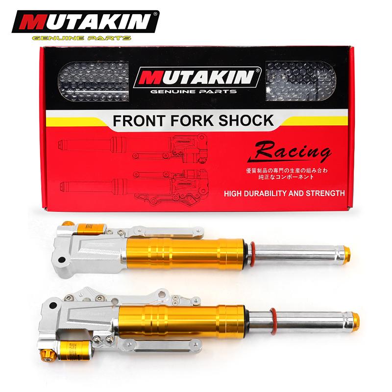 

MUTAKIN Motorcycle NMAX 155 V1/V2 INVERTED CNC FRONT SHOCK ASSY золотой