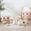 Traditional Bohemian Geometric Throw Pillow Covers, Decorative Pillowcases, Woven Towel Embroidery Design for Sofa Living Room