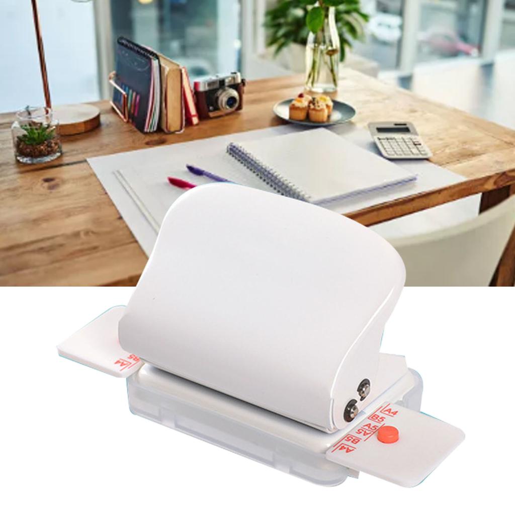 Mini Book Binding Machine Multiple Holes Fast Accurate Manual Coil Binding Machine for Office School Home