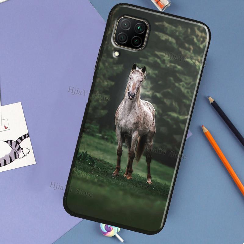 Horse Animal Case For Huawei P60 P40 P20 P30 Pro Nova 5T 9 P Smart Honor X8 X9a 50 70 Magic 5 Lite Cover