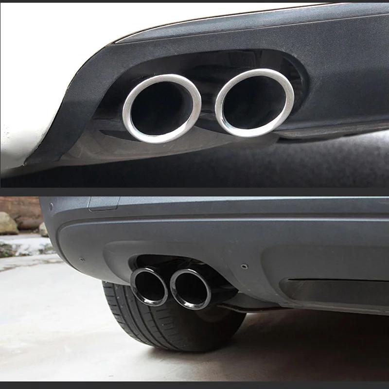 For VW Golf 6 7 Mk6 Mk7 New Lavida Bora Sagitar Tiguan Scirocco 1.4T Exhaust Muffler Stainless Steel Exhaust Tip