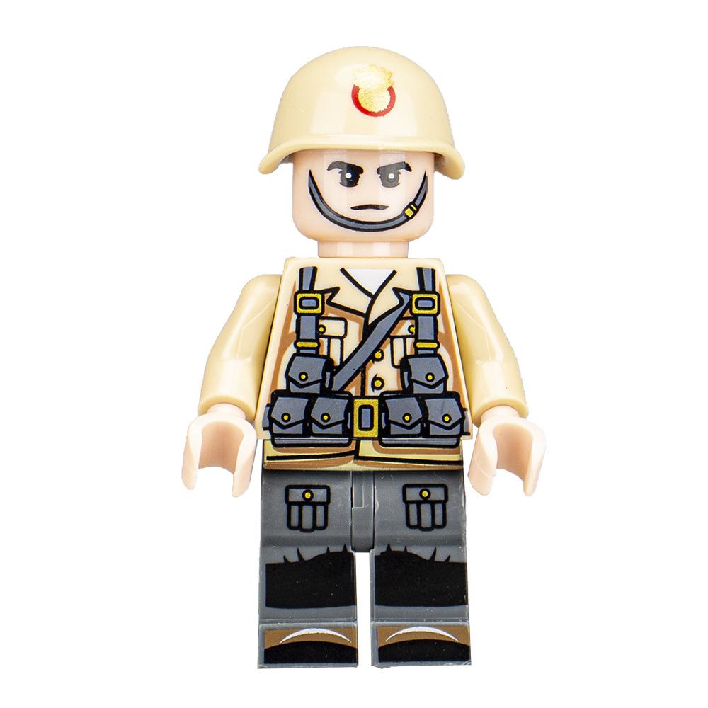Military Building Block Doll Collection Series Building Block Children'S Toy Assembly