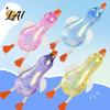 Duck Stress Ball 1/4Pcs Sugar Anxiety Relief Glitter Powder Squeeze Stretchy Toy