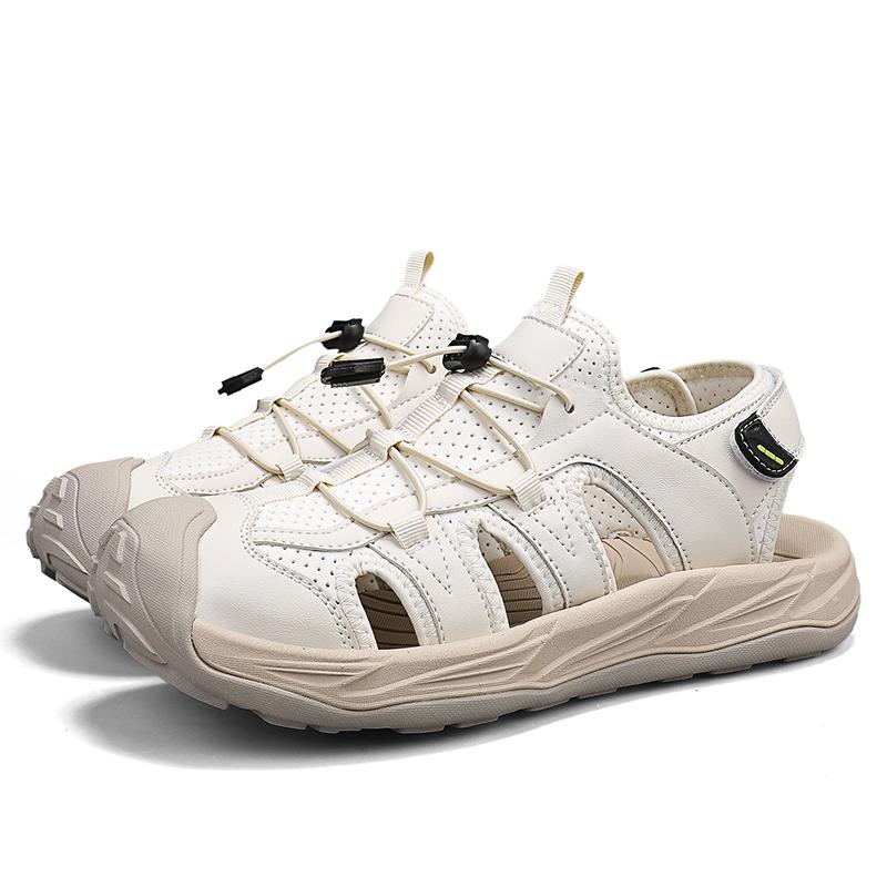 Fashion Men's Breathable Shoes Fashion Men's Casual Sandals Outdoor Non Slip Beach Sandals Men Walking Shoes All-match Luxury Sandals