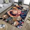 Tappeto Chucky Film Horror 3D Tappetino per Porta Soggiorno Bagno Tappeto per Pavimento Camera da Letto Annabelle Terrore Tappeto Decorativo Regalo di Halloween