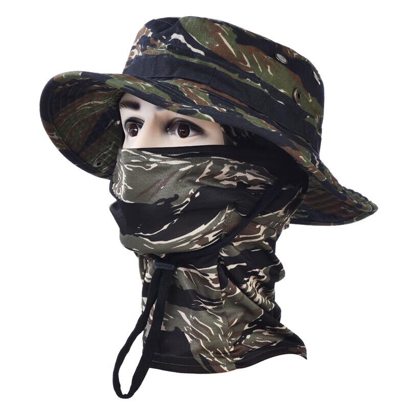 Outdoor Camouflage Boonie Hat & Sturmhauben Set