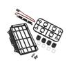 Luggage Carrier Meatl Roof Rack Luggage Rack for Remote Control Car Decoration Modified Kits for 1/12 MN82 Crawler Car