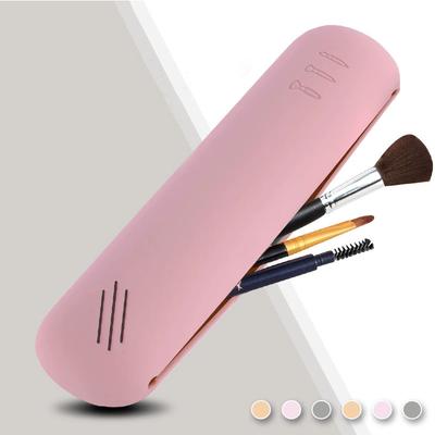 Portable Silicone Magnetic Travel Makeup Bag Multi-Functional Beauty Tool Cosmetic Brush Storage Pouch