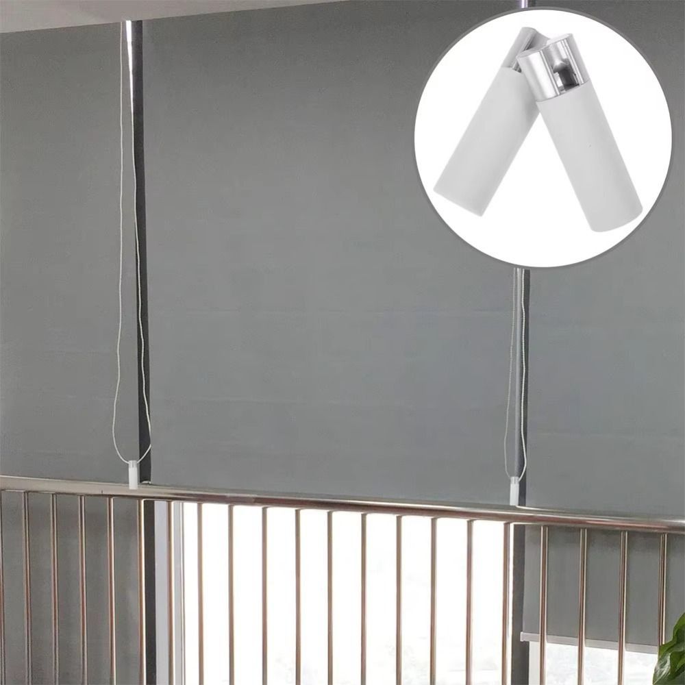Gray/Black/White Blind Cord Weight Weighted Plastic Window Blind Parts  Vertical Blinds