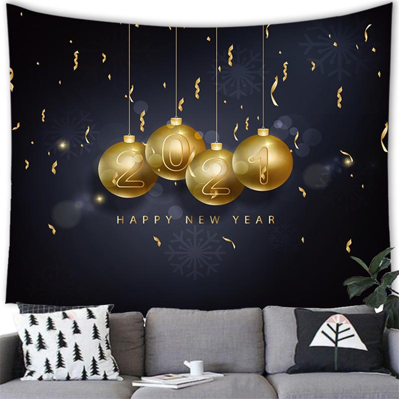 Merry Christmas Celebration Party Tapestry Wall Hanging