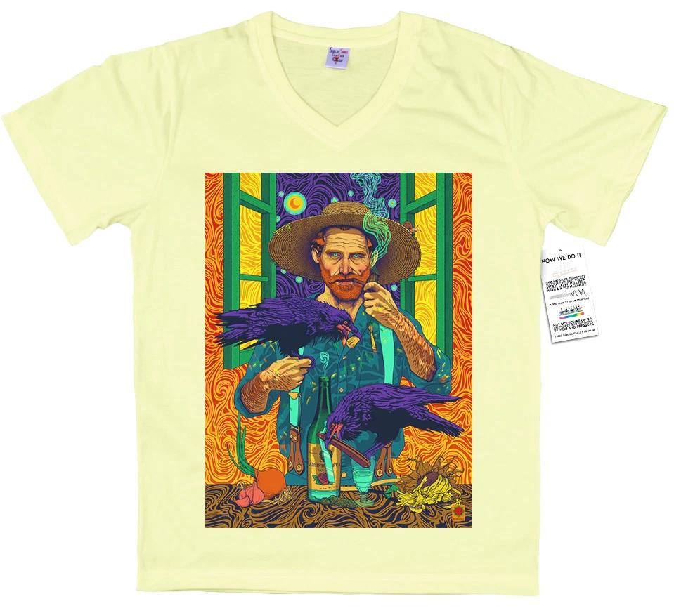 Vincent van Gogh T Shirt Artwork by rosenfeldtown 4XL