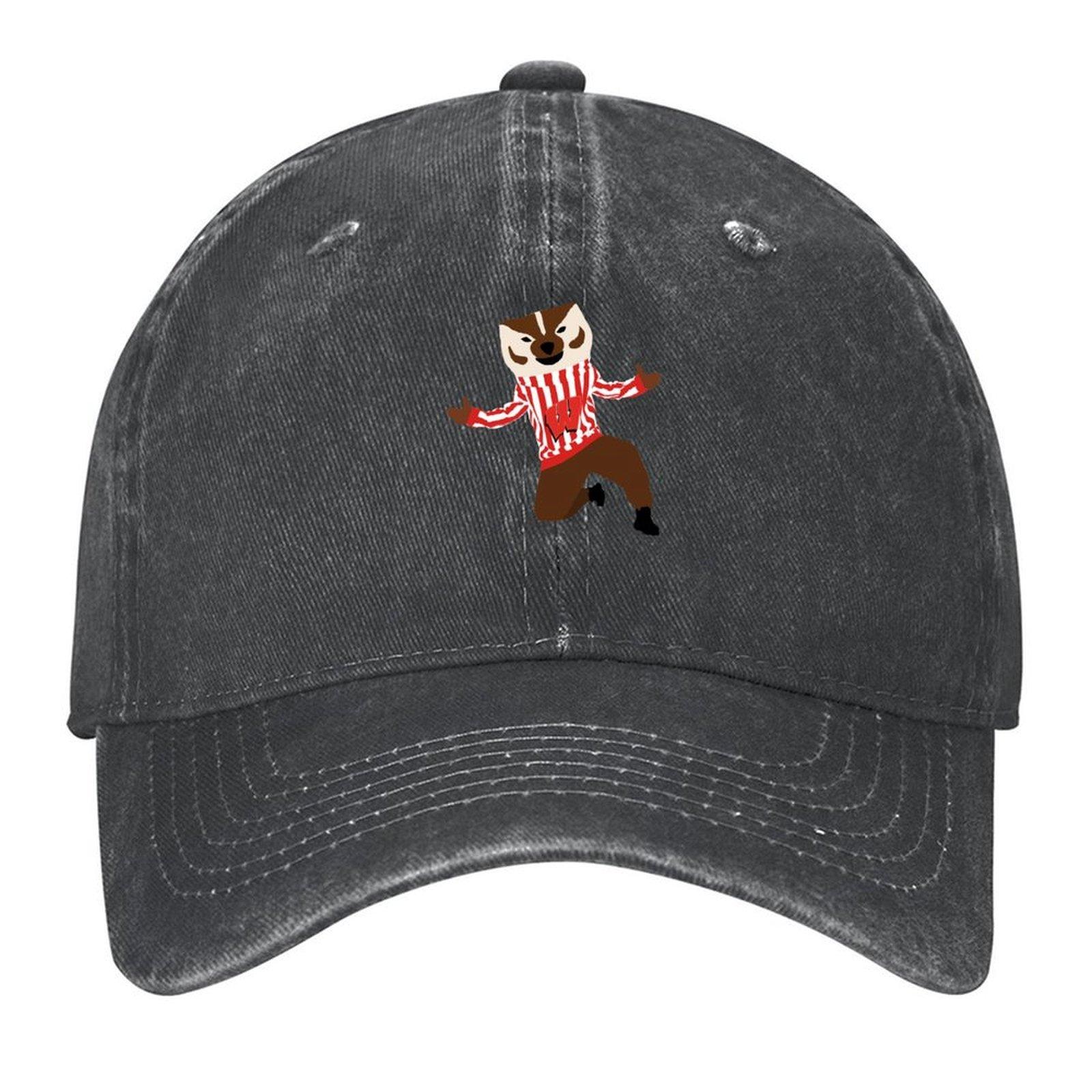 

Bucky Badger University of Wisconsin Baseball Cap Hip Hop Trucker Hat sailor cap for men custom caps For Women 2025 Mens