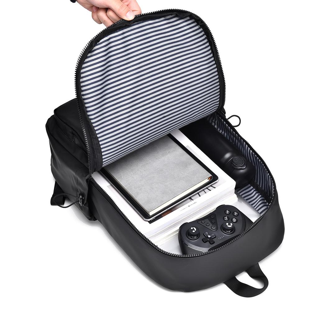 Schoolbag New Large Capacity Backpack Student School Bag Men's Computer Bag Fashion Street Backpack 1011 Super Trend