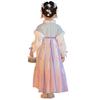 Girls' Winter Plush-Lined Hanfu Dress - Traditional Tang Suit Skirt for Autumn/Winter 2025 New Year