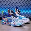 Boys' Light-Up Cartoon Sneakers: 2025 Non-Slip Soft Sole Kids' Running Shoes for Autumn/Winter