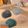 Hello Cat Multi-functional Floor Drain Cover: Shower Hair Catcher & Odor Prevention Cartoon Sticker