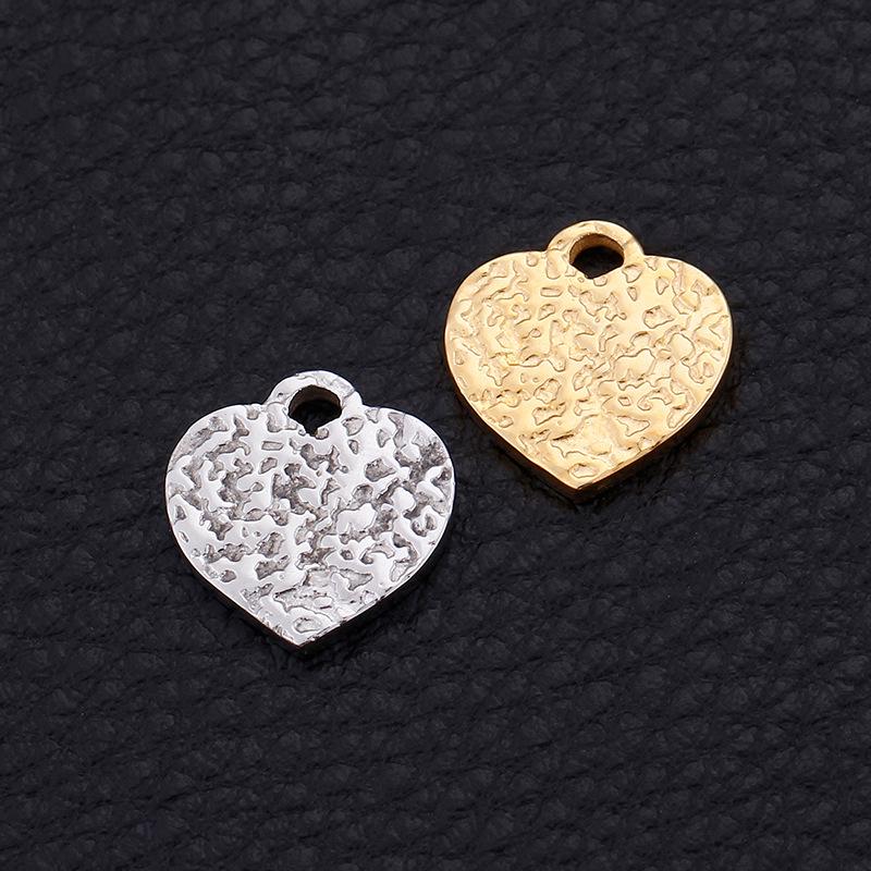 Stainless Steel Heart Pendant Titanium Jewelry