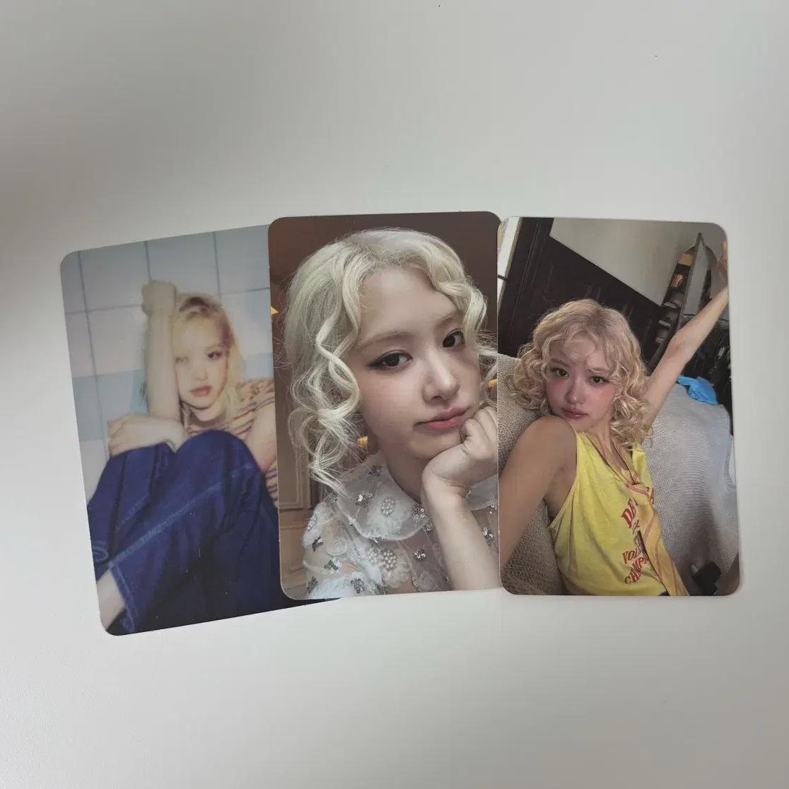 

Blackpink Rose Poca Photo Card