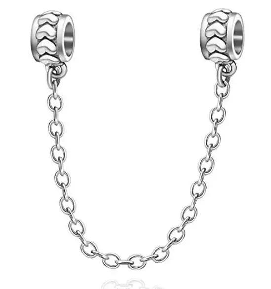 

Оригинальные медные страховочные цепочки, разделительные бусины, подвески в виде луны, солнца, ангела, животного, креста, сердца для браслета, женский подарок