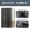 Phoenix Tail Warp Lace Window Screen Semi-Blackout Curtain Living Room Bedroom Retro Decoration