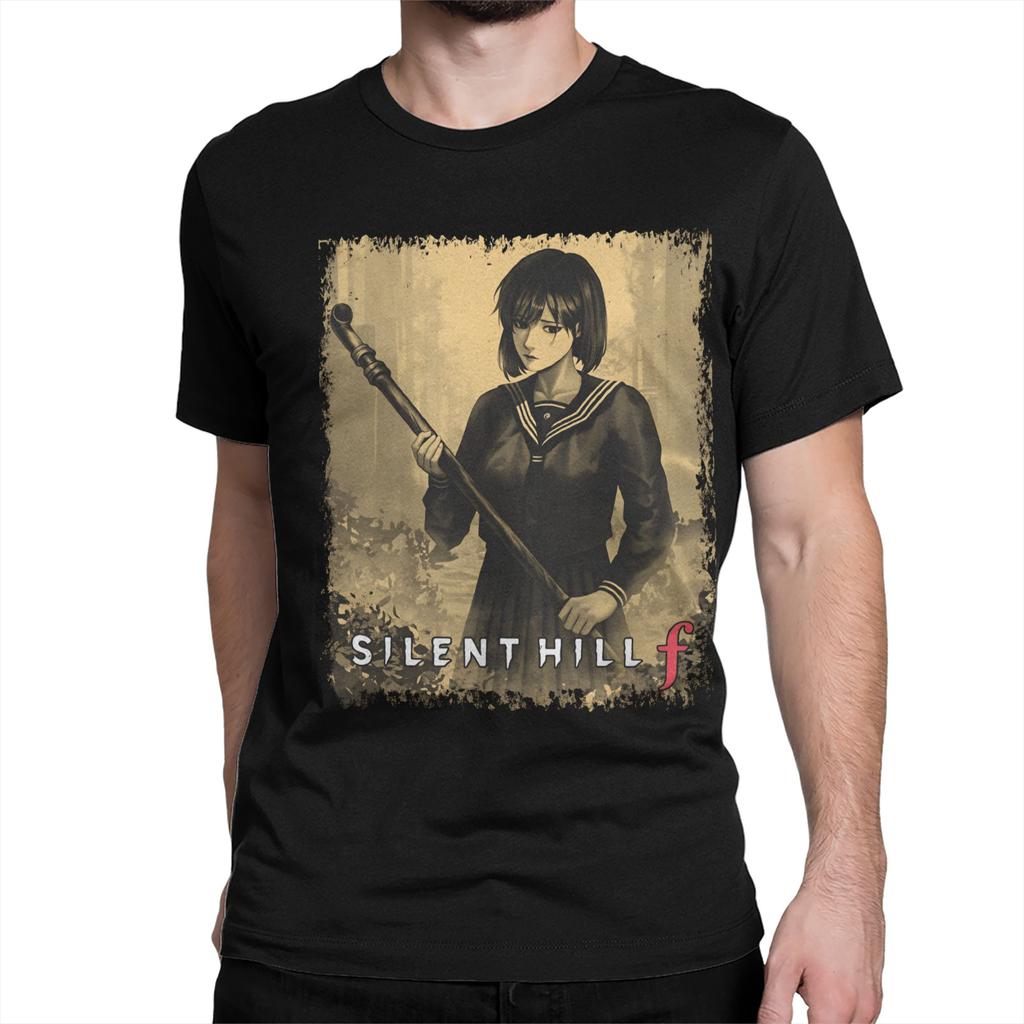 Silent hill f Shimizu Hinako Game Men Womens T Shirt Tee Shirt Short Sleeve Round Collar TShirt 100 Cotton Summer Clothes