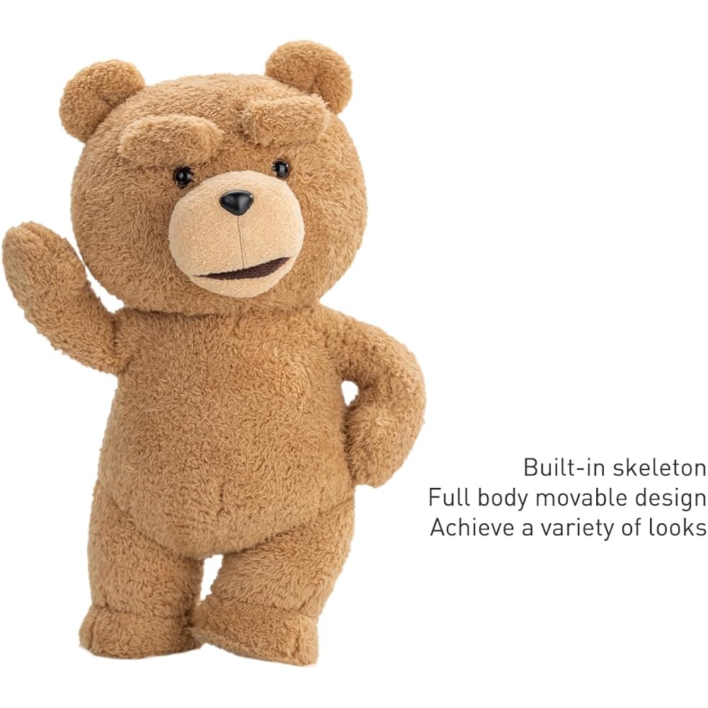 Pop Mart Ted2 Action Plush Toy Soft Stuffed Animal 30cm