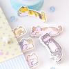 180Sheets Cute  Cat Index Sticky Notes Cartoon Special-Shaped Sticky Note Creative N Times Sticky Note School Supplies