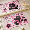 Cartoon Bathroom Floor Mat Diatom Mud Water Absorption Quick-drying Bathroom Door Anti-slip Foot Mat Toilet Toilet Toilet Door Mat