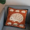 2D Stylish Hedgehog-Printed Cushion For Home Decor Pattern Cushion Cover Suitable For Sofa Bedroom Car Pillow Cover