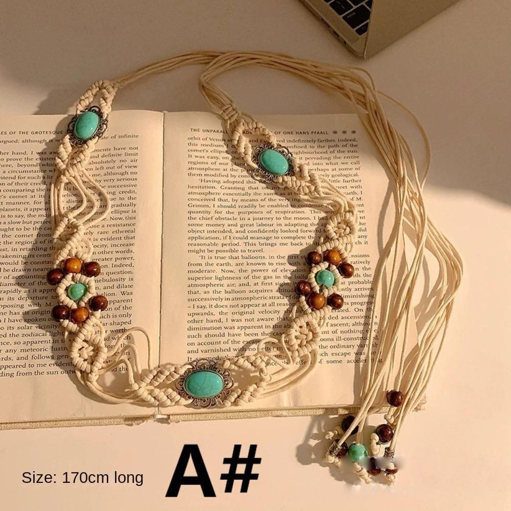 Hand Woven Body Chain Retro Jewelry Accessories New Belt Strap Women