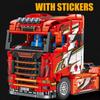 Technical City 1708pcs Scanias Longline V8 Truck Model Building Blocks Set MOC Assemble Truck Car Bricks Toys For Children Gifts