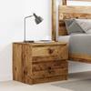 VidaXL Bedside Table Old Wood 50x40x43.5 Cm Engineered Wood, Bedside Cabinet, Side Cabinet, Nightstand, 856518