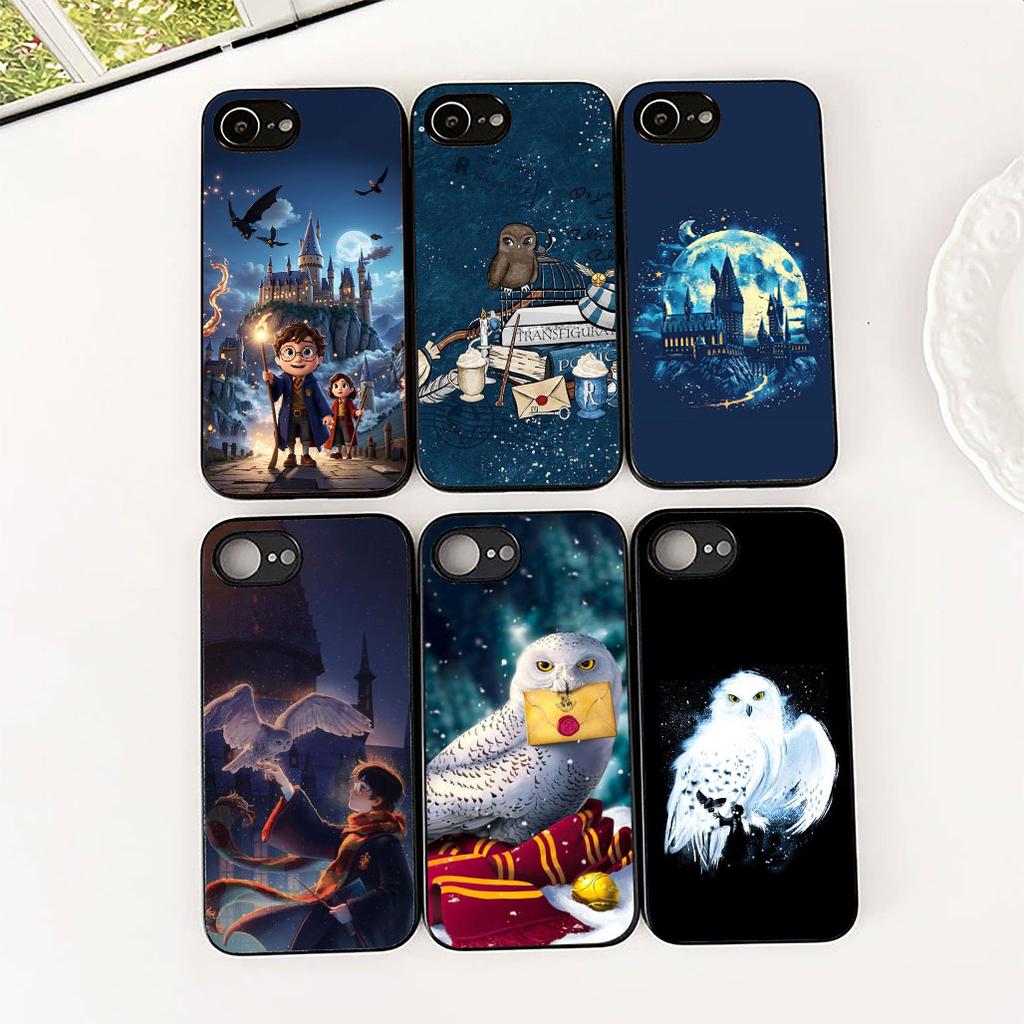 Poster Harries Wand Owl Potters Castle Cover for Apple iPhone 17 Pro XS Max Air XR 6 Plus X 5 + SE 2022 SE2 6+ Coque Phone Case