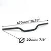 Motorcycle Modified Retro Handlebar 22mm/25mm Optional Coffee Racing Grip Fit for Harley XL883/Honda CG125