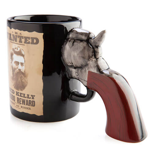 3D Handle Mug (Ned Kelly)